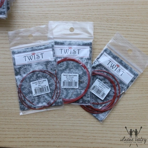 Výměnné lanko TWIST RED velikost M - 75 cm