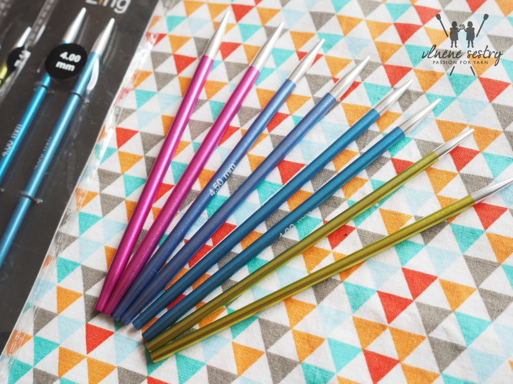 Zkrácené výměnné kruhové jehlice Zing -  3,25