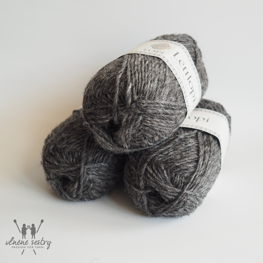 Léttlopi 0058 dark grey heather