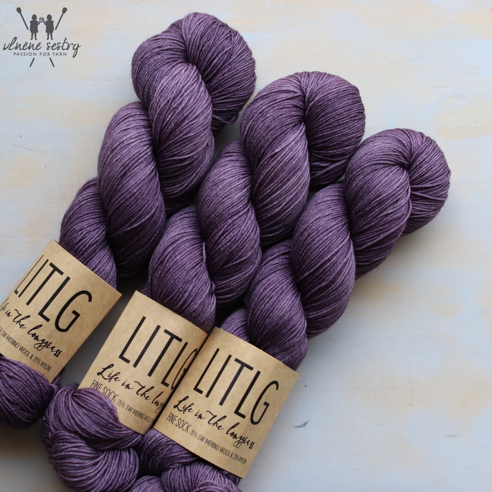 LITLG Fine Sock - Damson