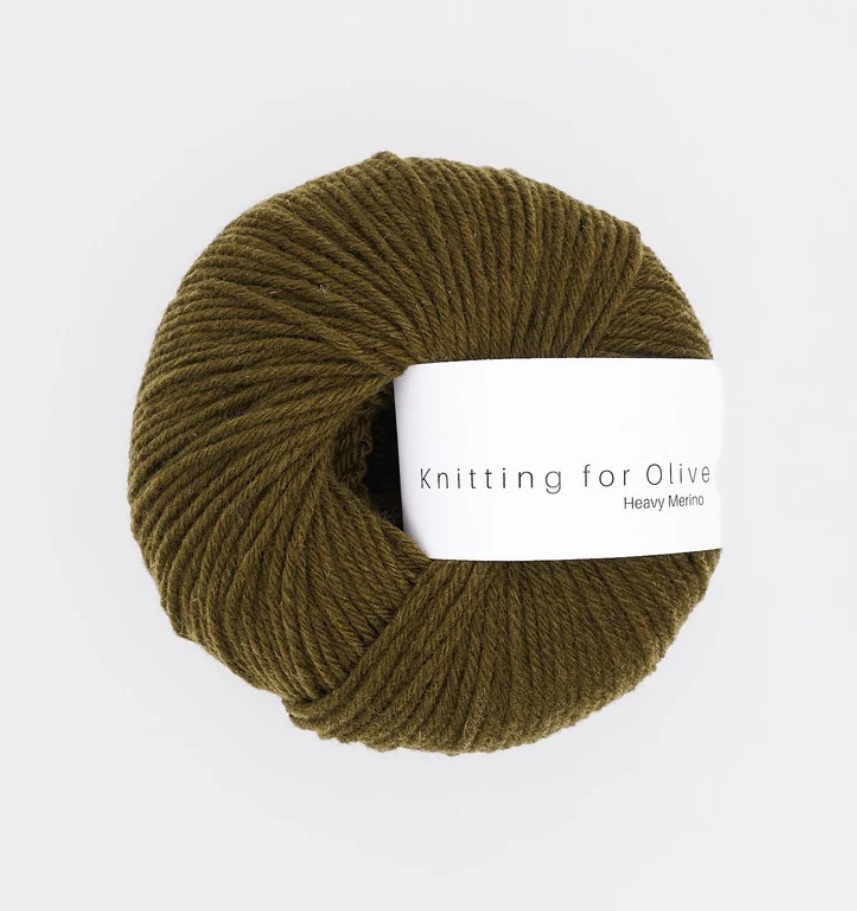 Heavy Merino - Olive Brown