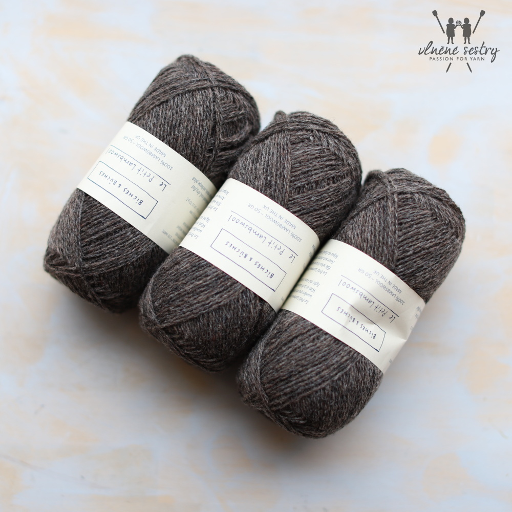 Le Petit Lambswool - Medium Grey Brown