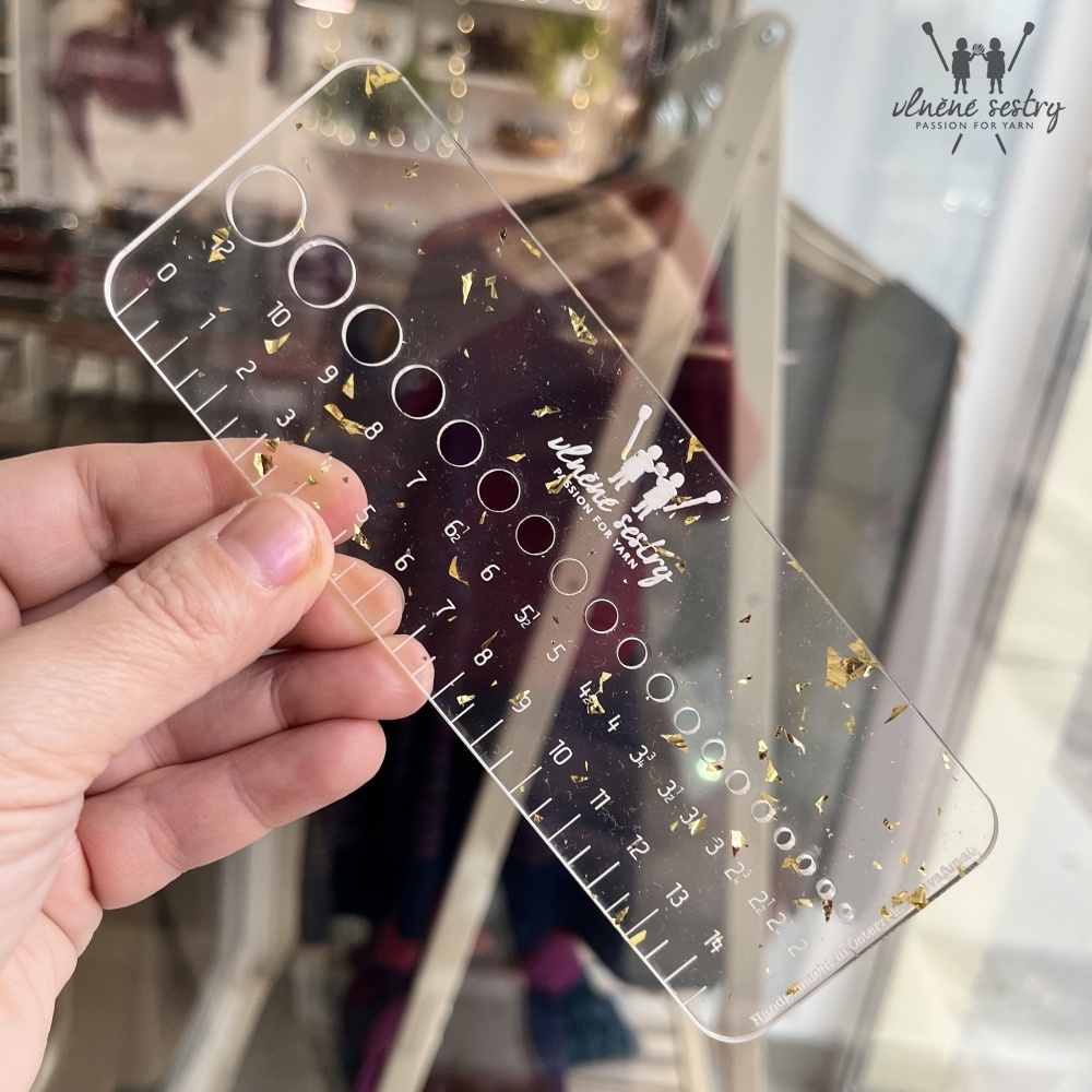 Měřidlo Glitter Vlněné sestry 