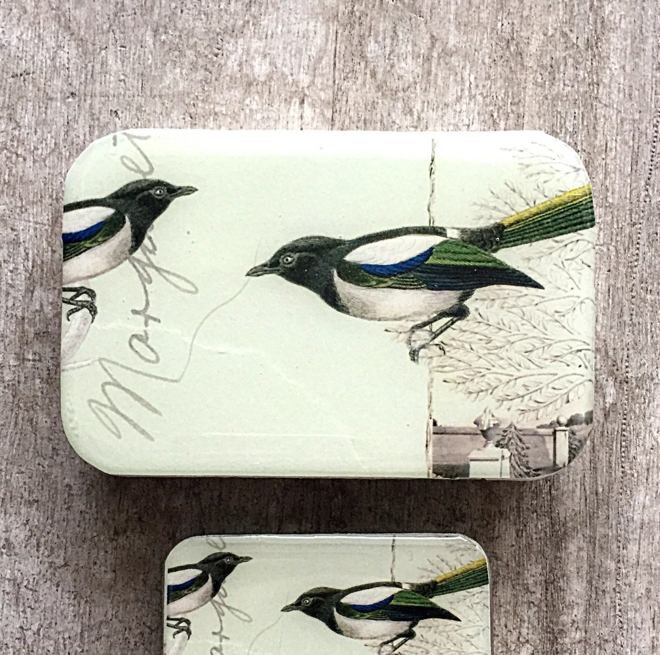 Krabička na pomůcky velká - 2 Magpies