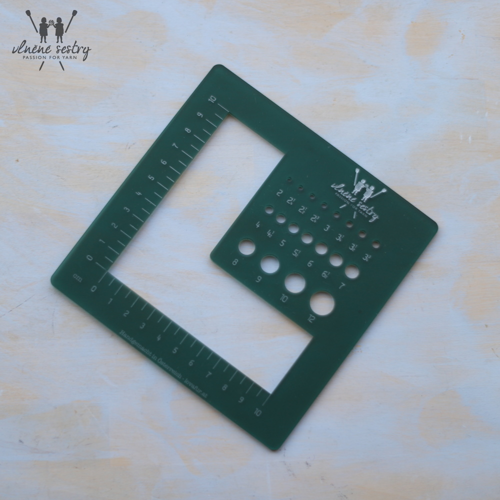 Měřidlo Vlněné sestry Emerald