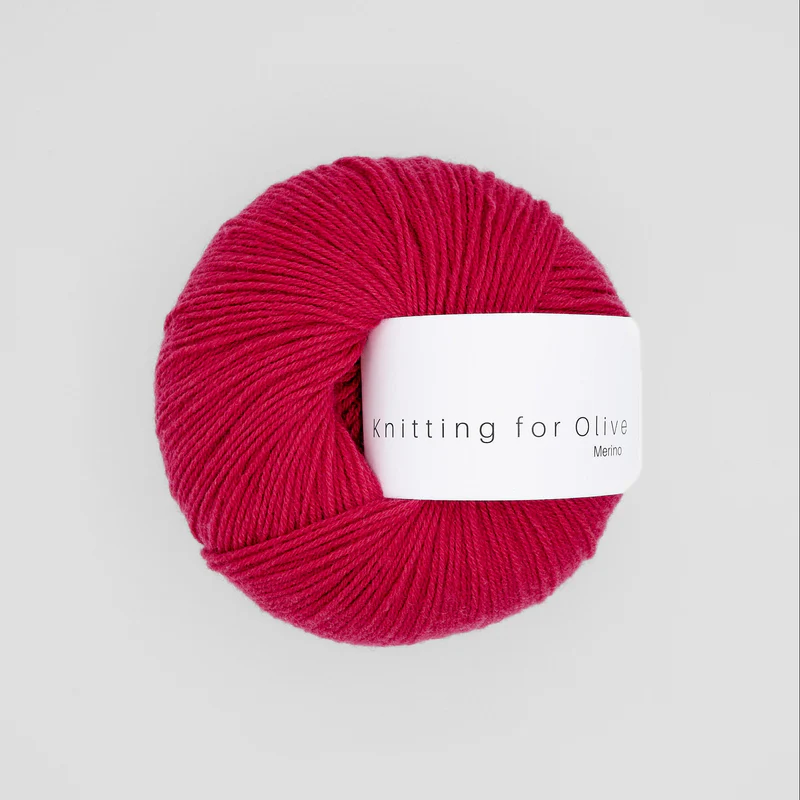Merino - Raspberry Red