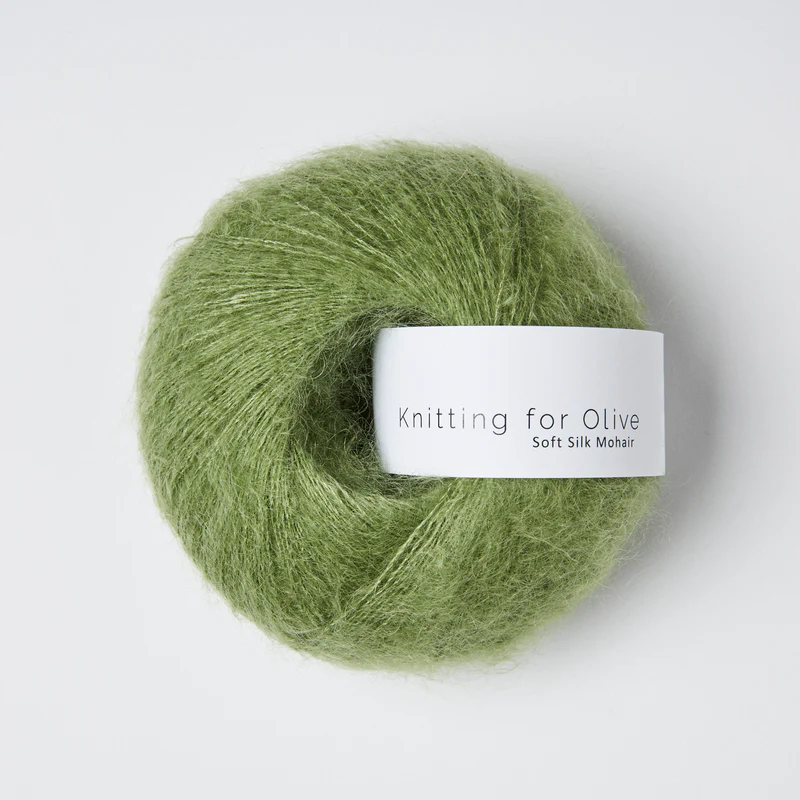 Soft Silk Mohair - Pea Shoots