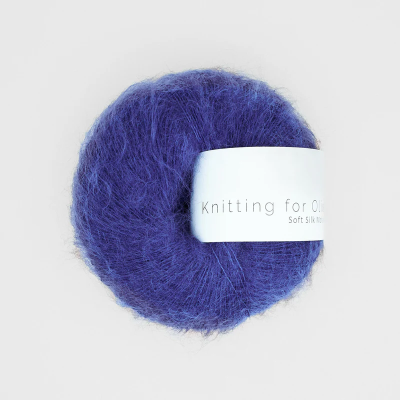 Soft Silk Mohair - French Anemone