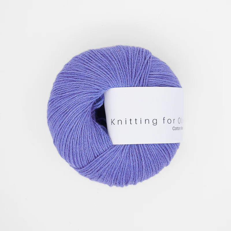 Cotton Merino - Lavender Blue