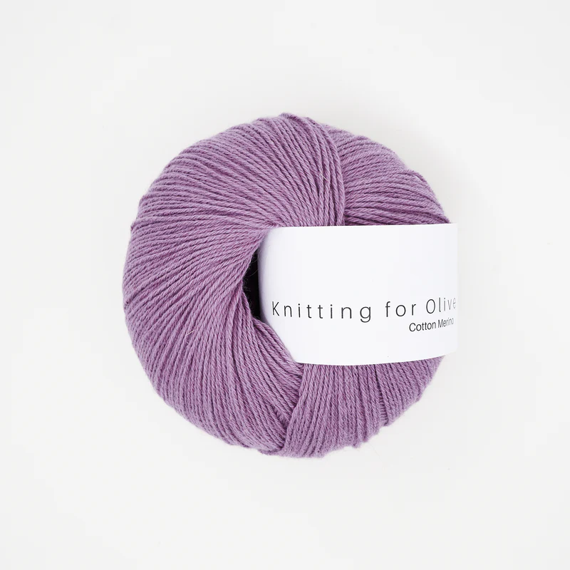 Cotton Merino - Artichoke Purple