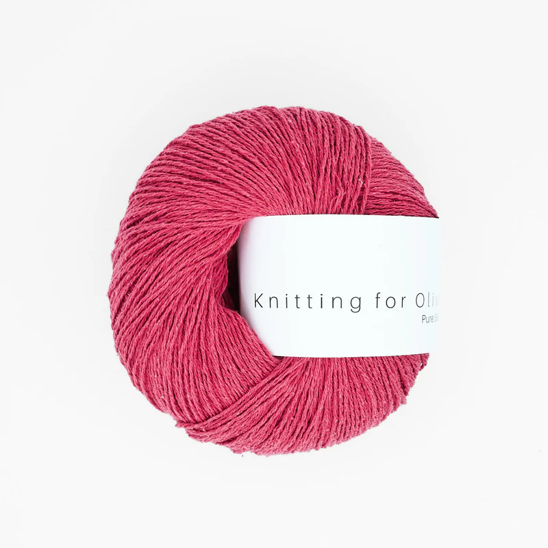 Pure Silk - Raspberry Red