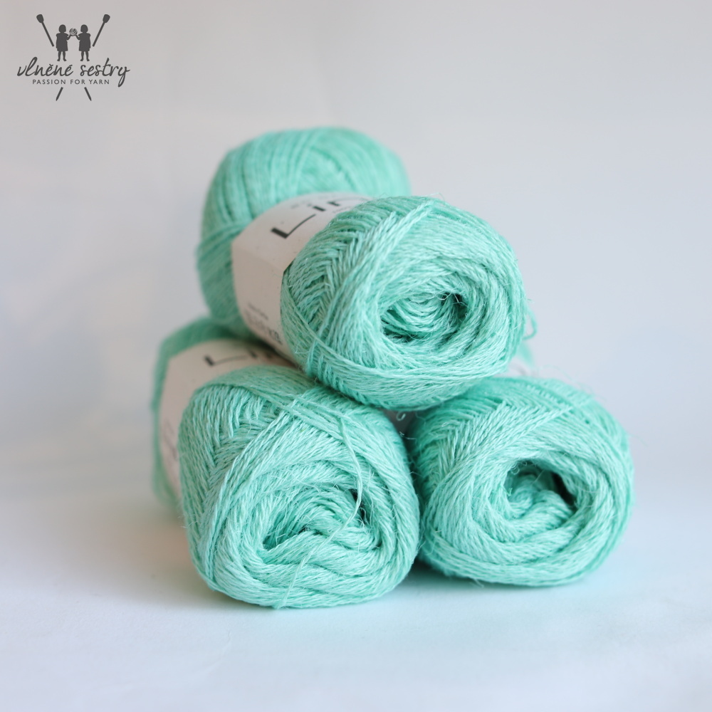 BC Garn Lino - 70 Light Turqoise Green