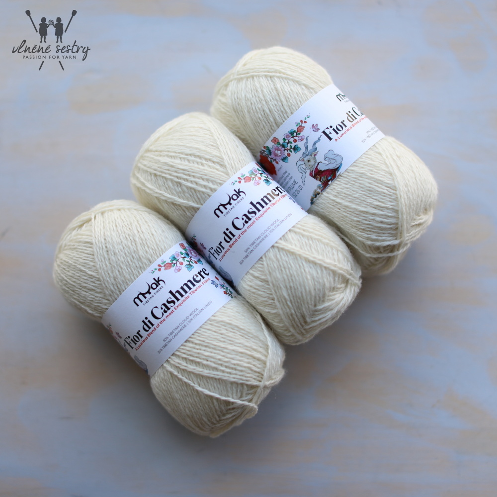 Fior di Cashmere - Ivory Plume