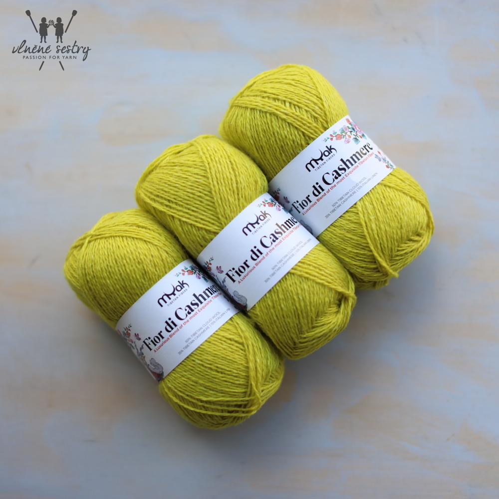 Fior di Cashmere - Bright Canary