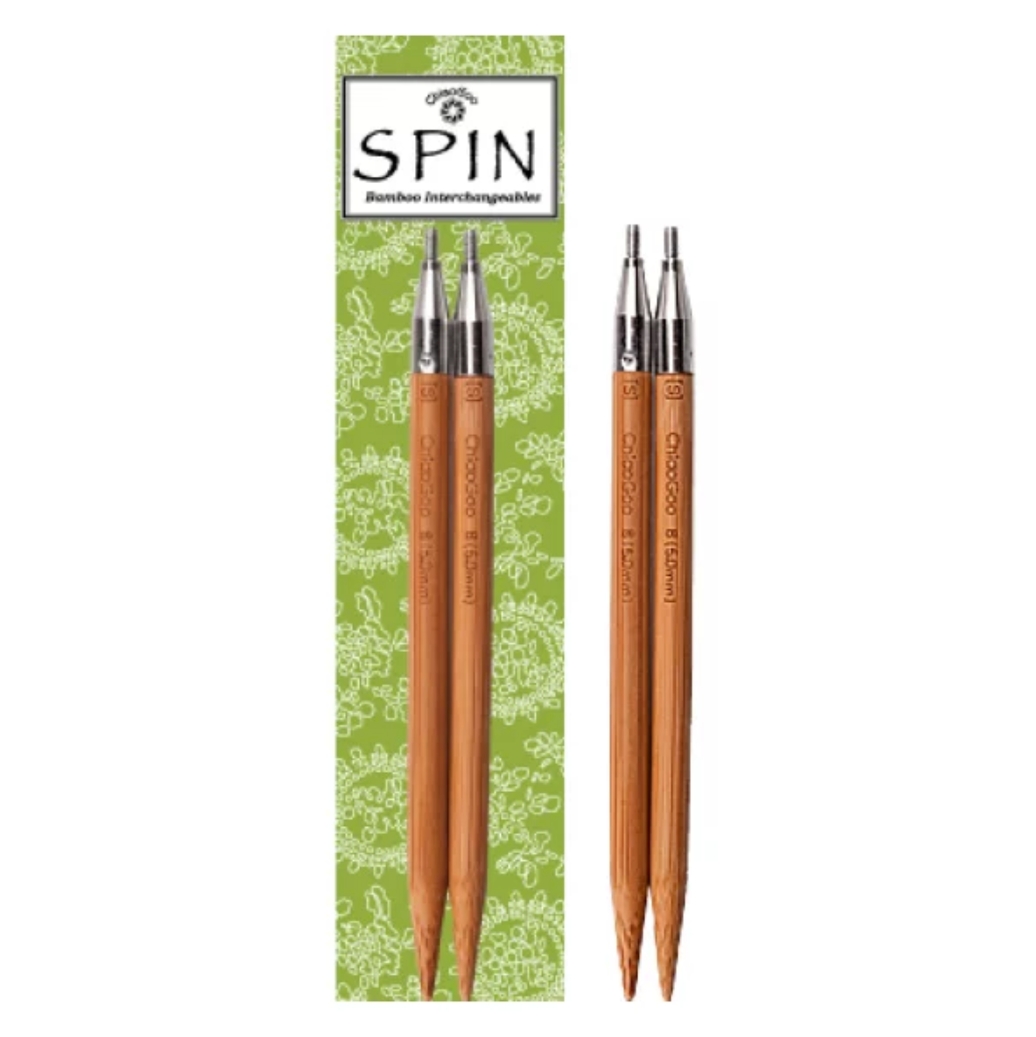 Výměnné jehlice SPIN BAMBOO - 3,5 mm/13 cm