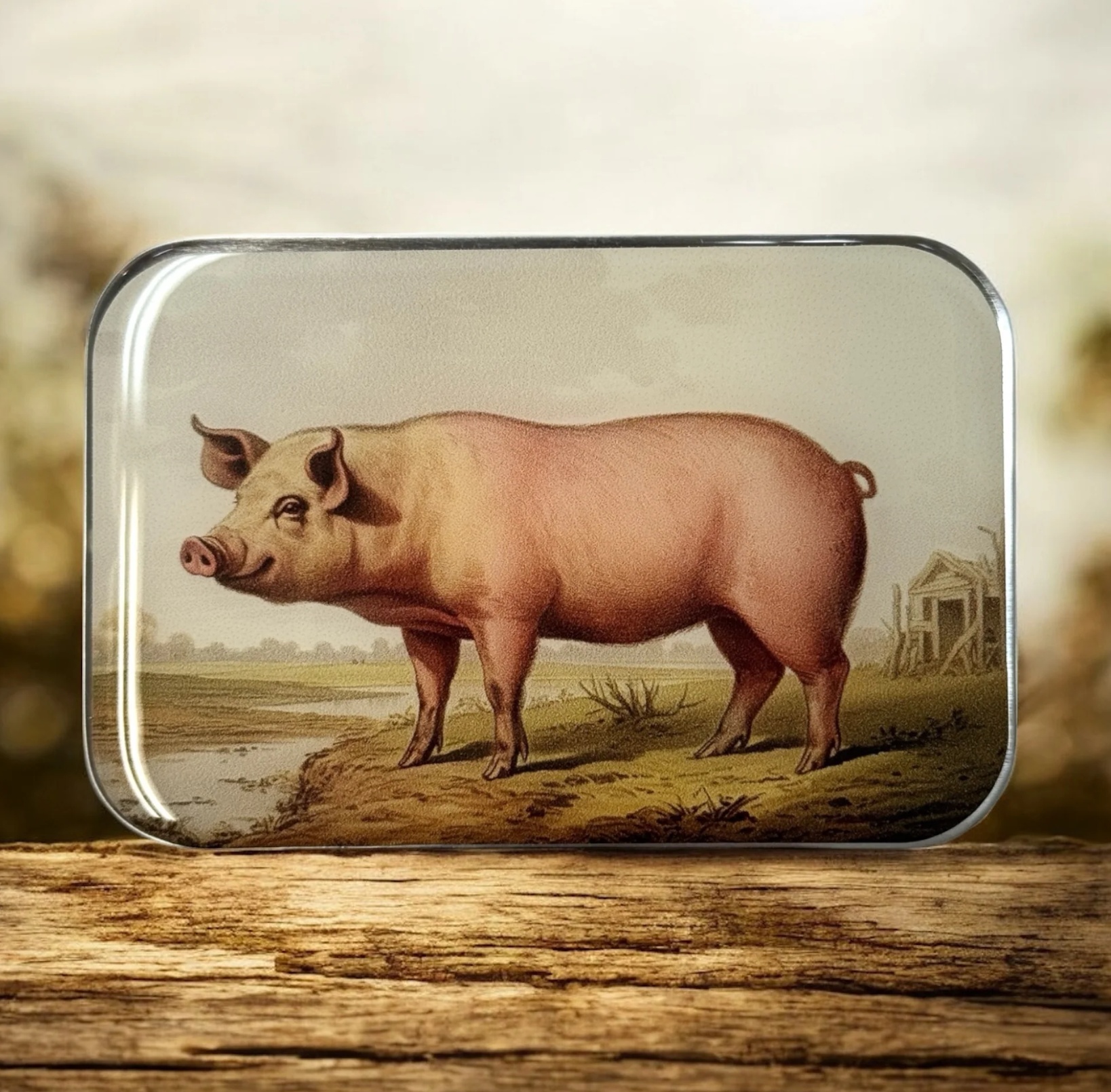 Krabička na pomůcky velká - Pig