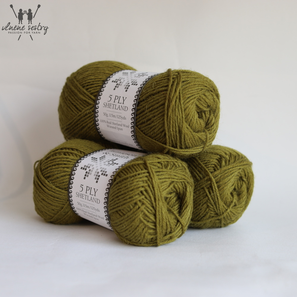 5 ply Shetland - Marsh