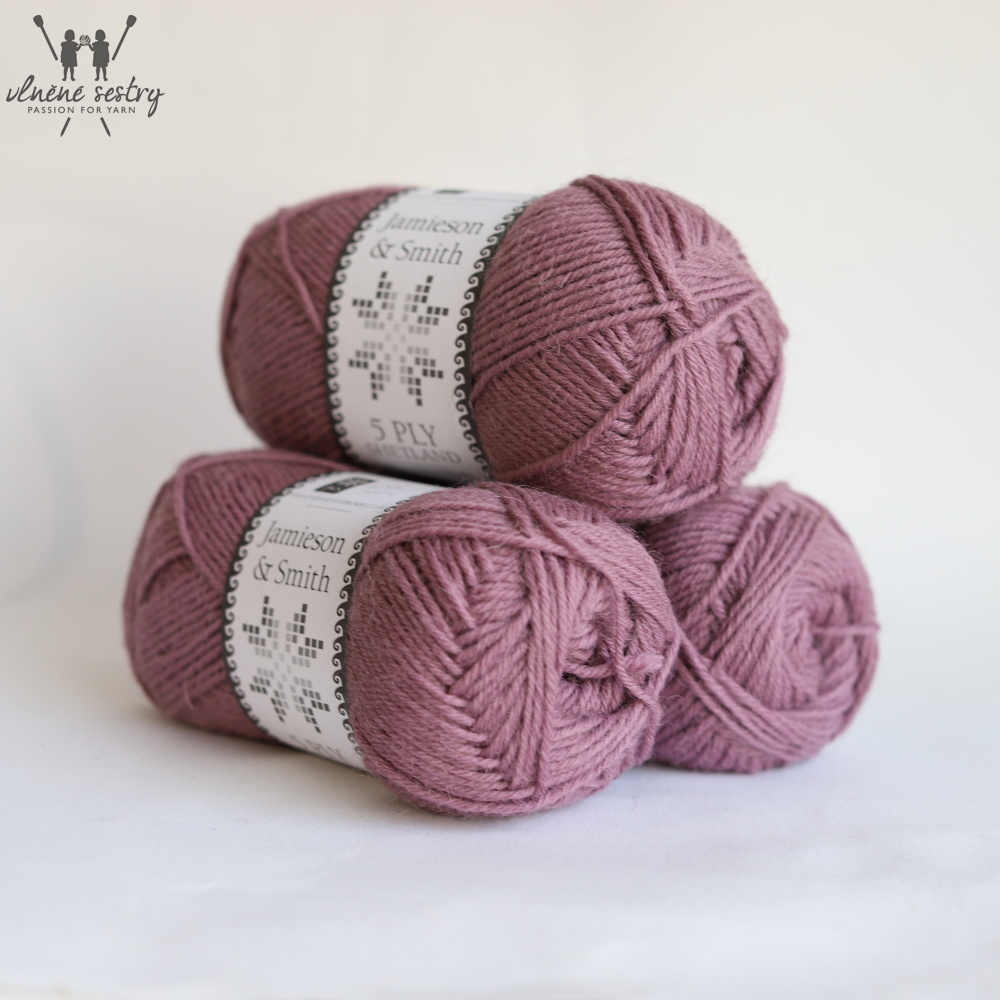 5 ply Shetland - Lavender