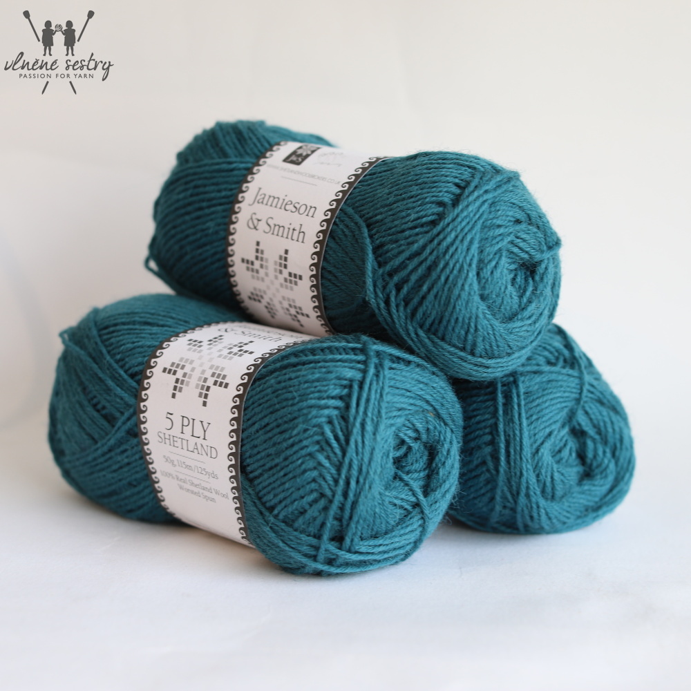 5 ply Shetland - Marine