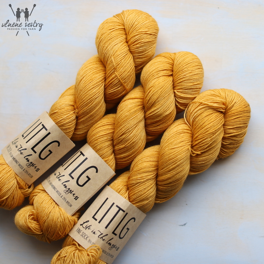 LITLG Fine Sock - Mustard