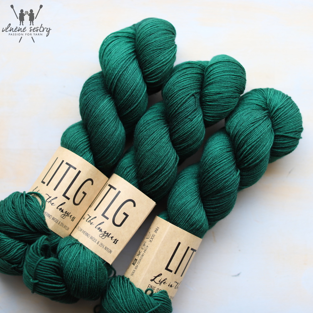 LITLG Fine Sock - Wolf Green