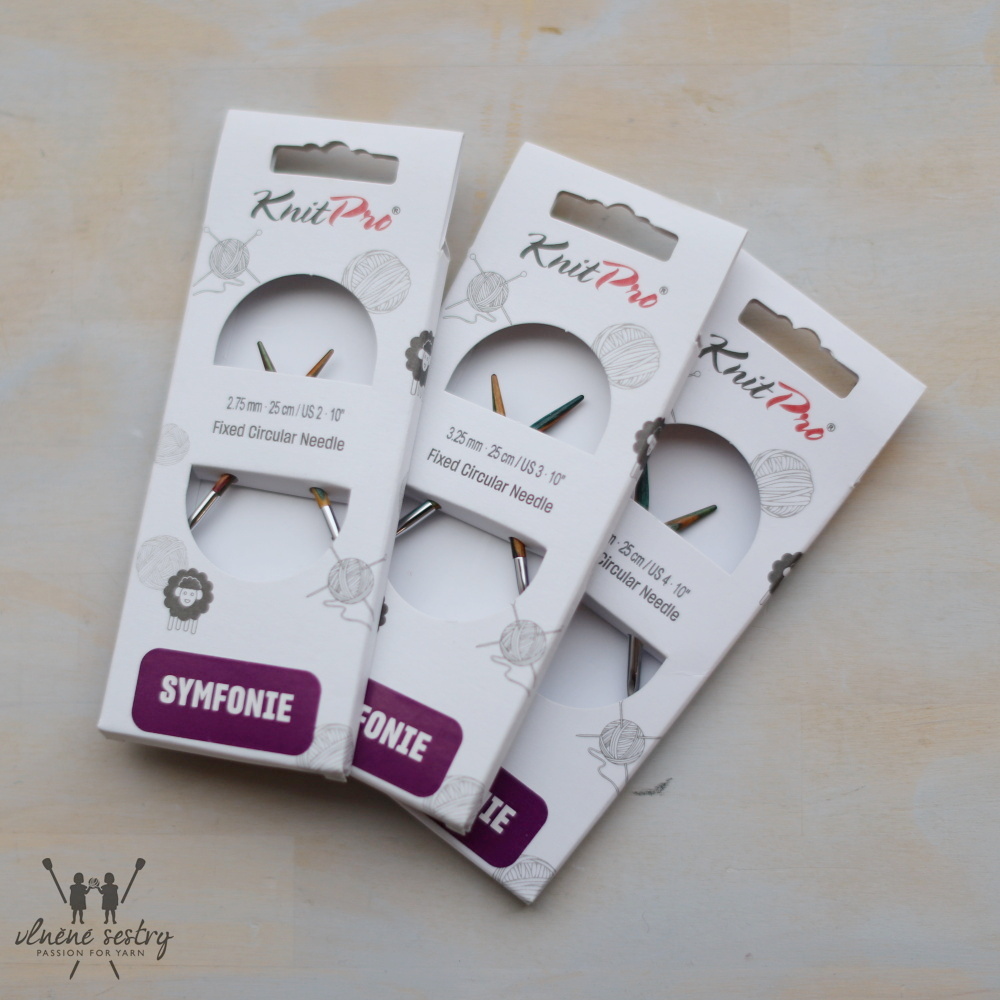 Pevné kruhové jehlice Symfonie vel. 4,5 /25cm