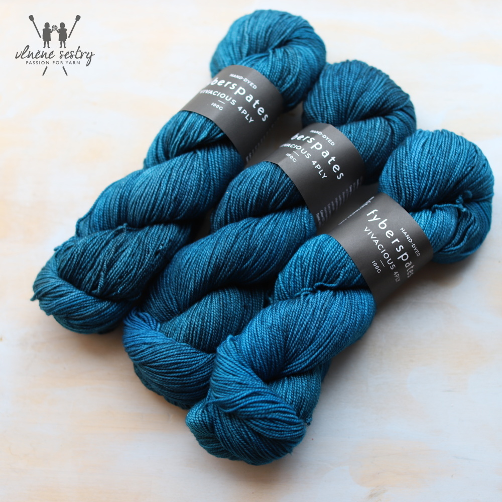 Vivacious 4 Ply -  Deep Aqua