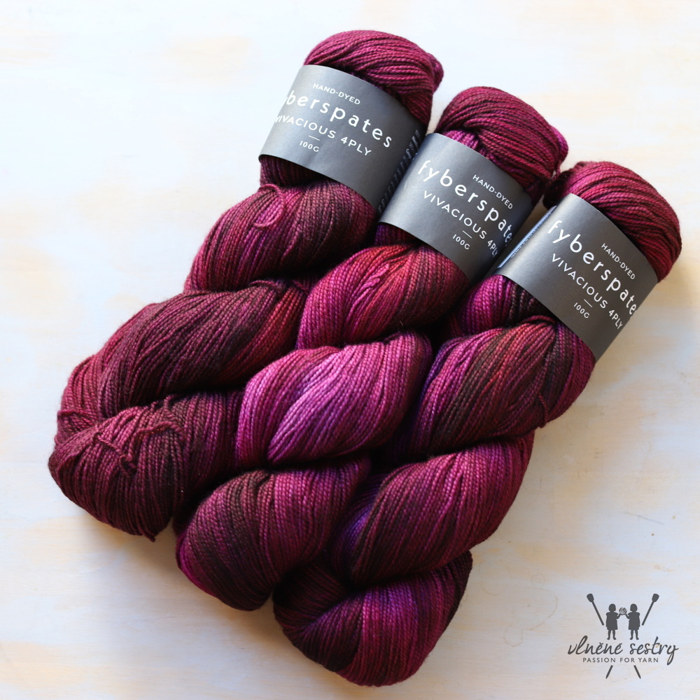 Vivacious 4 Ply - Plum Imps