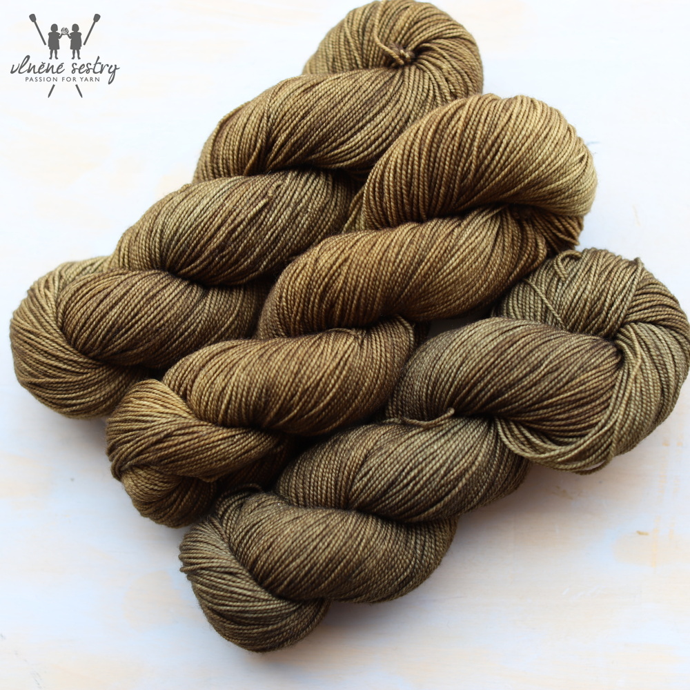 Vivacious 4 Ply - Silver and Bronze