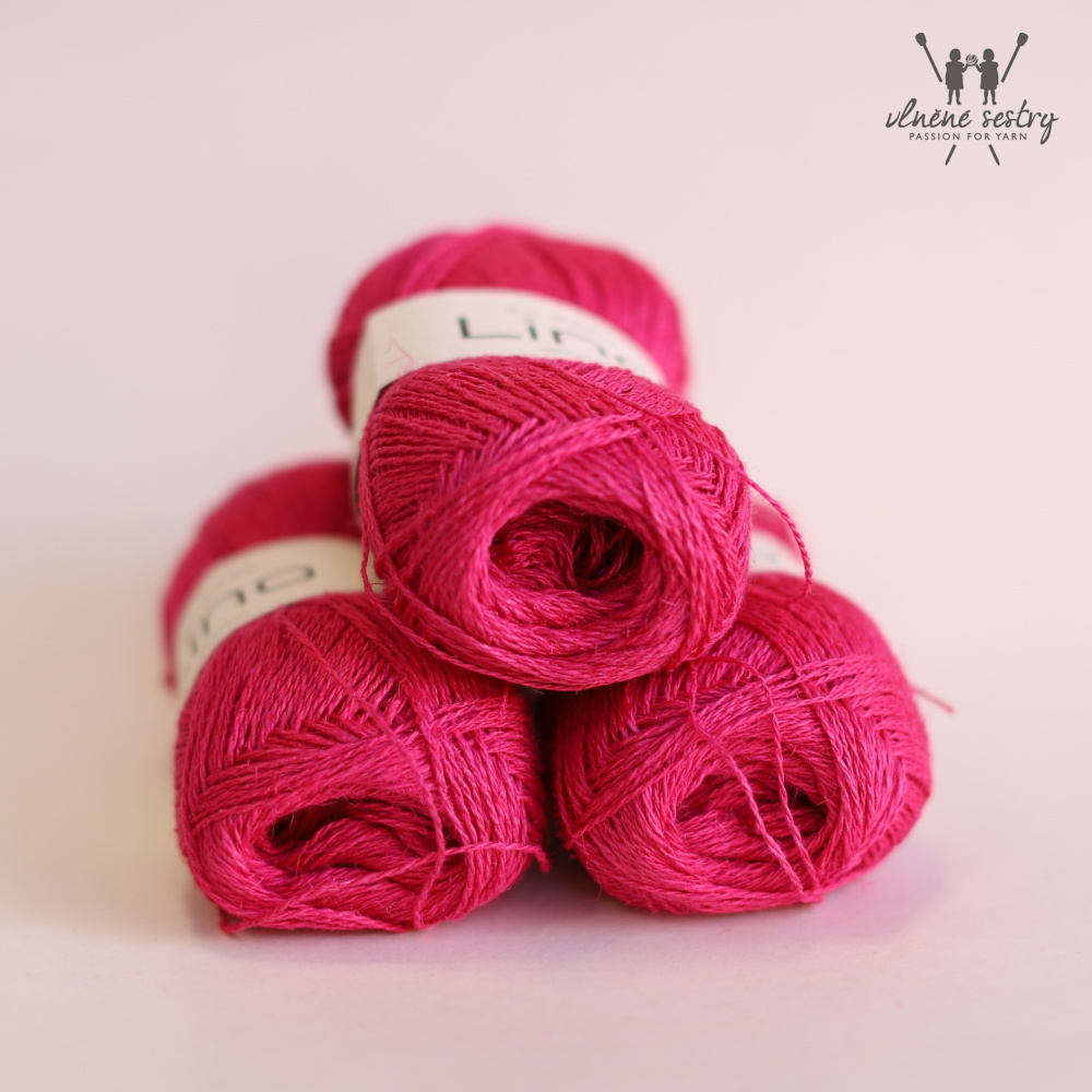 BC Garn Lino - 44 Magenta 