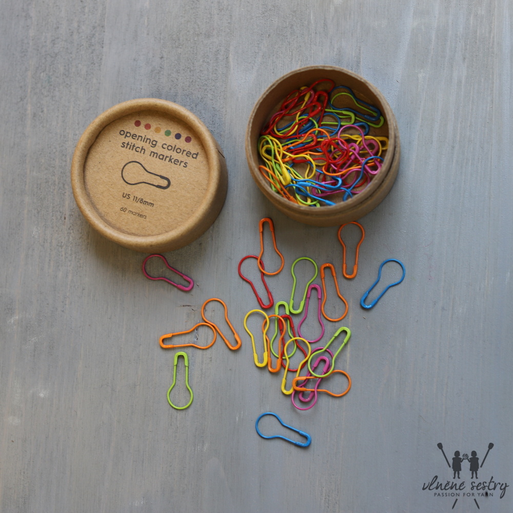 Značkovače Cocoknits barevné zamykací