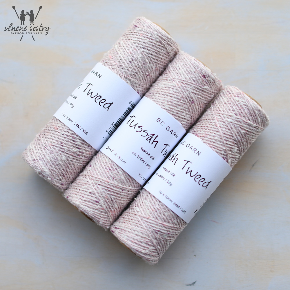 Tussah Tweed 01 Rose-creme