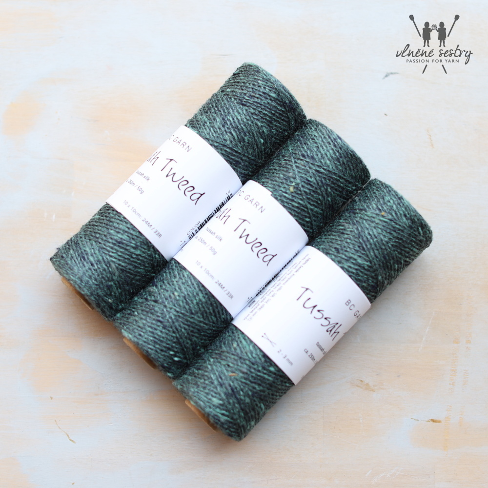 Tussah Tweed 10 Ocean Royal Mix