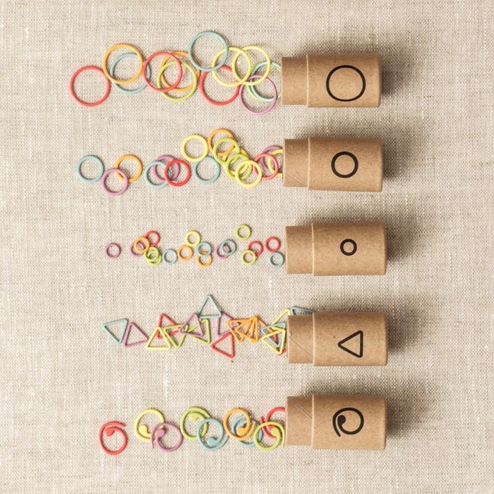 Značkovače Cocoknits sada "Flight of Stitch Markers"