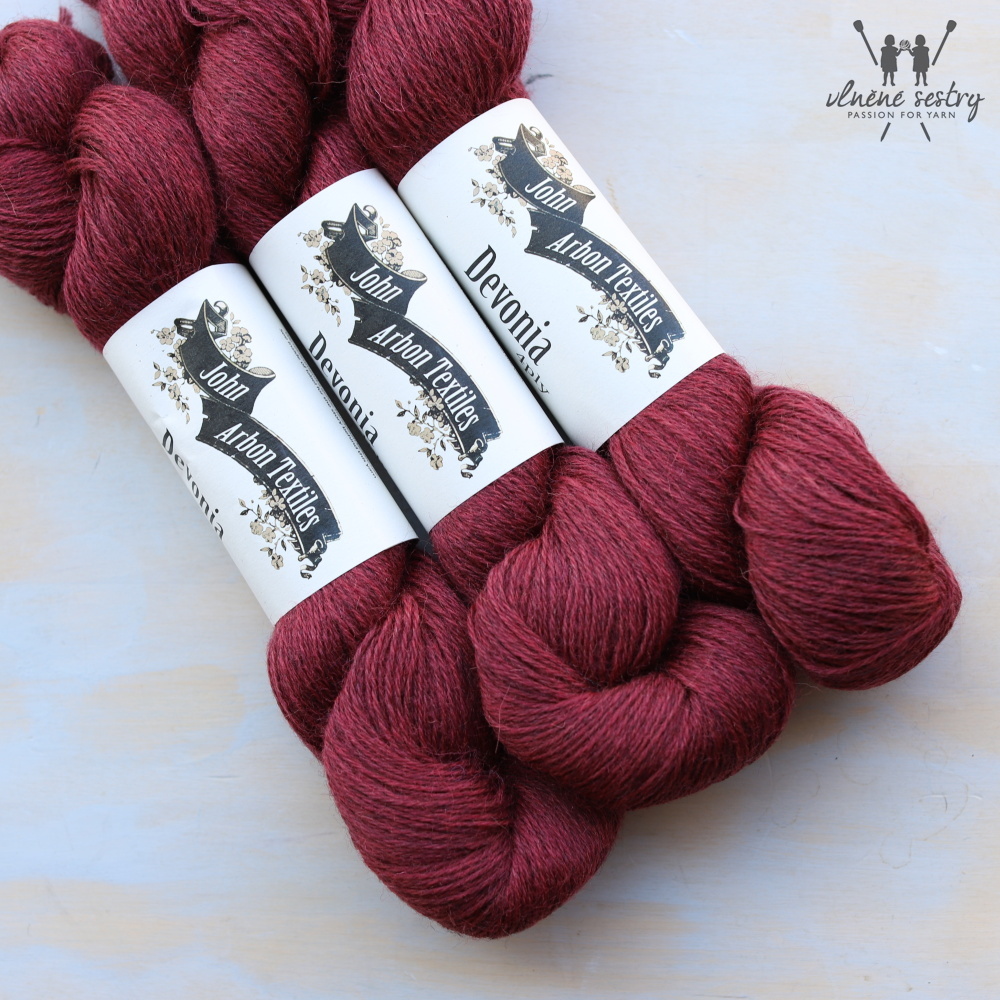 Devonia 4 Ply - Bleeding Heart