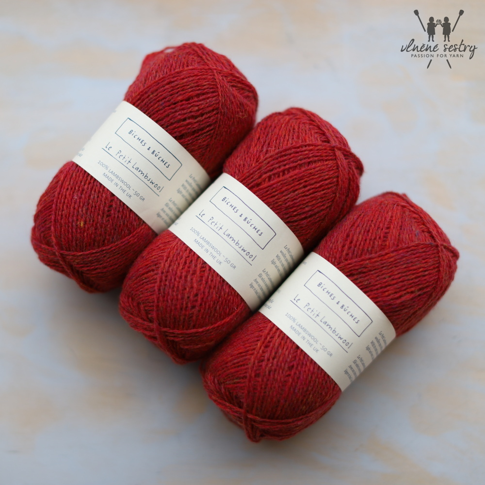 Le Petit Lambswool - Medium Red Grey - DYL 82548