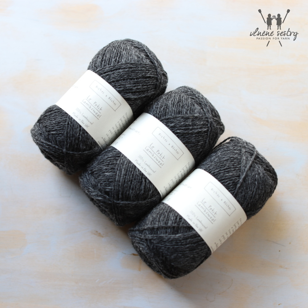 Le Petit Lambswool - Dark Grey
