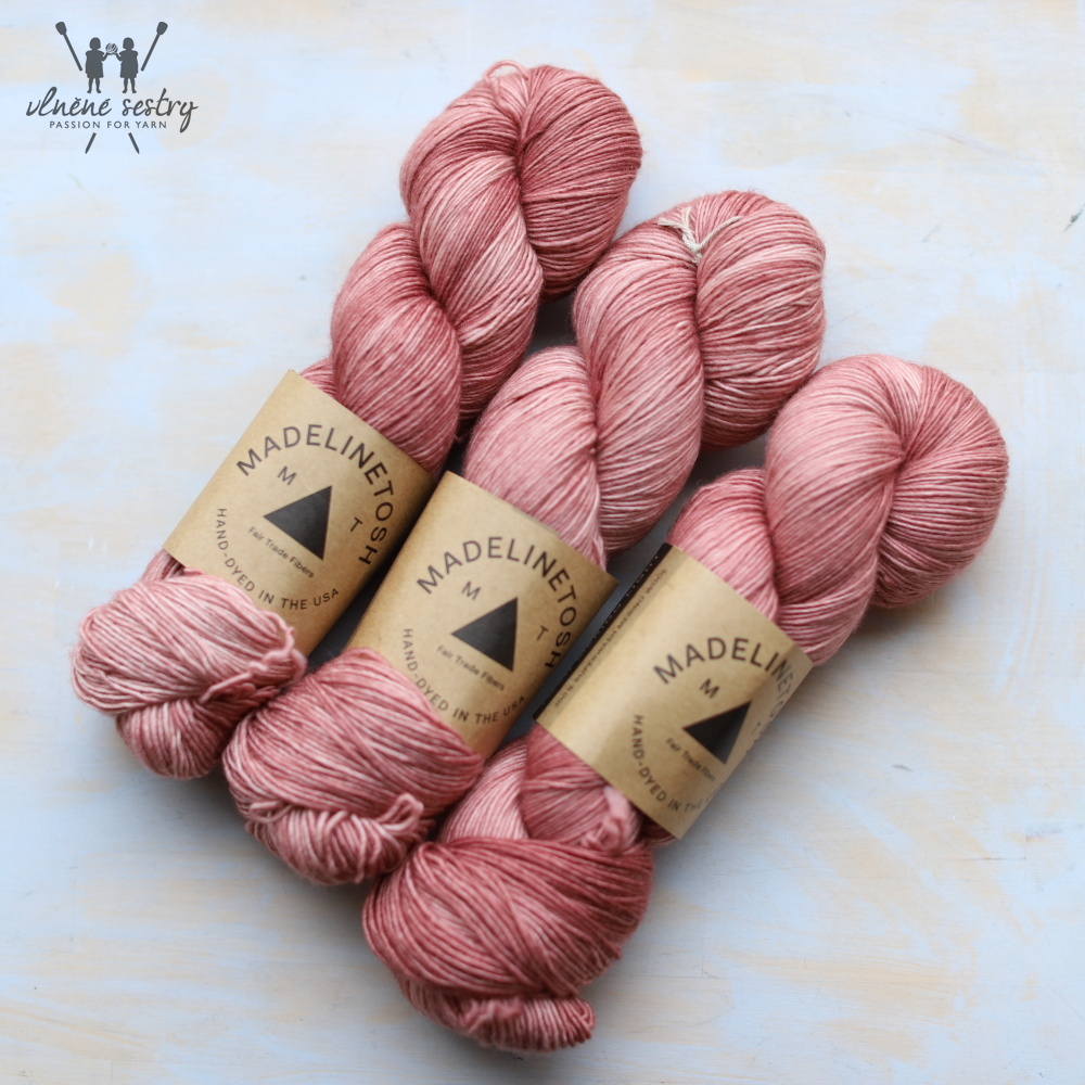 Tosh Merino Light - Pink Mist Smoke Tree