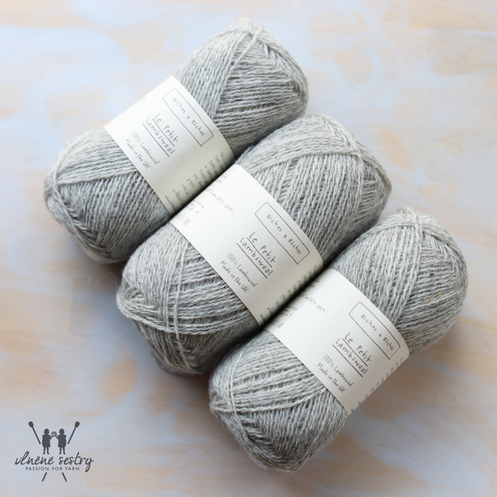Le Petit Lambswool - Light Grey