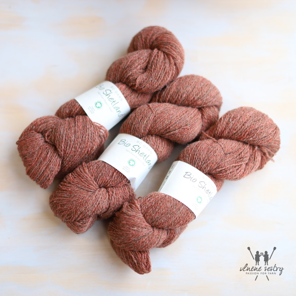 Bio Shetland - 63 rust grey