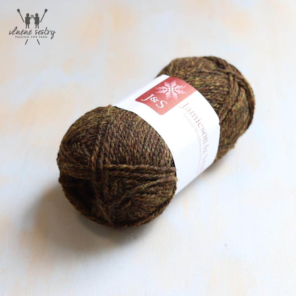 2 Ply Jumper Weight FC 44 mix Brown Mix