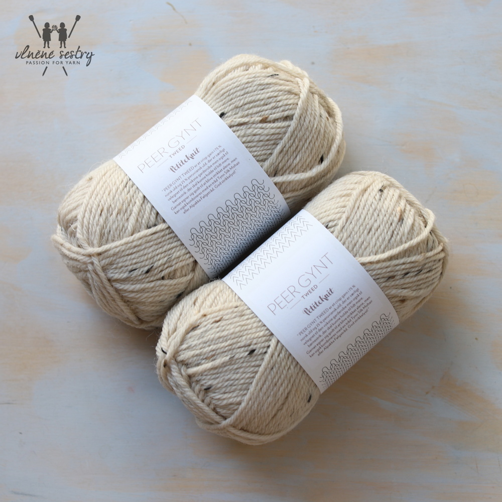 Peer Gynt Petiteknit - 2512 Almond Tweed