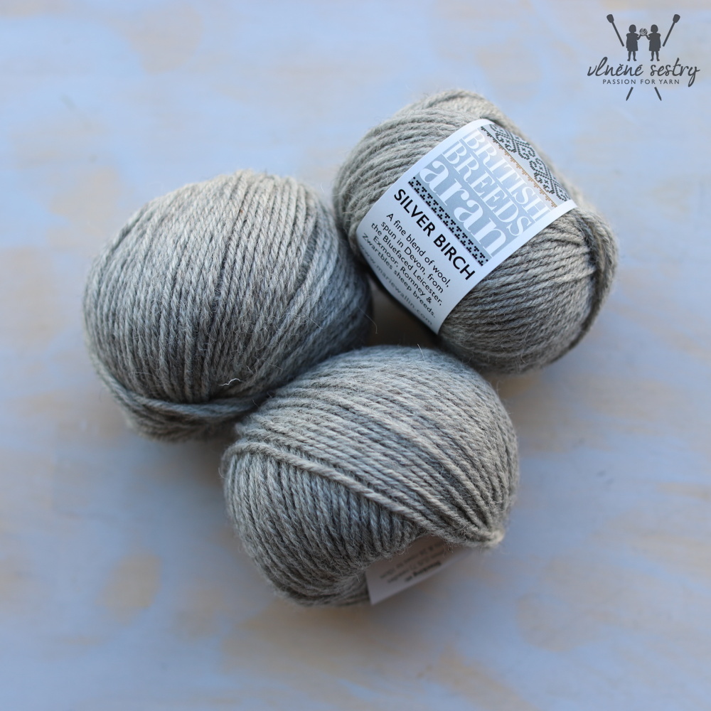 British Breeds Aran - Silver Birch