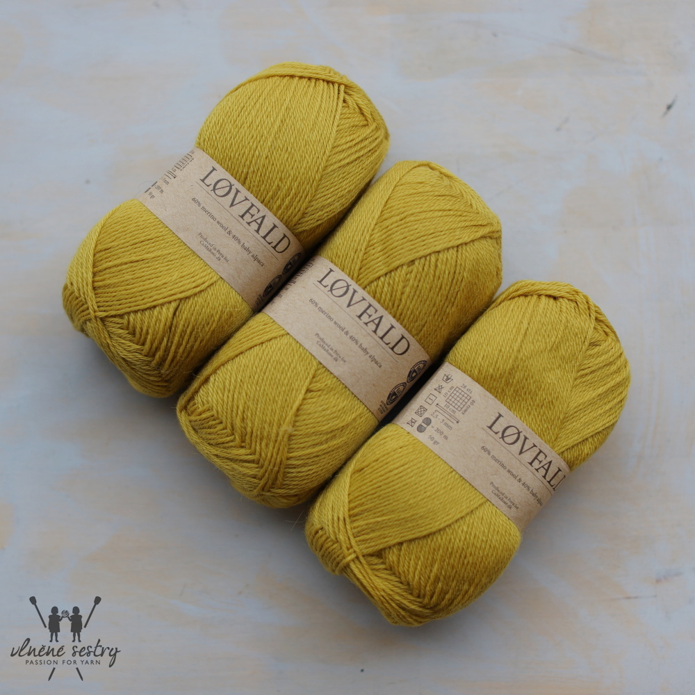 Løvfald - 1416 Mustard Yellow