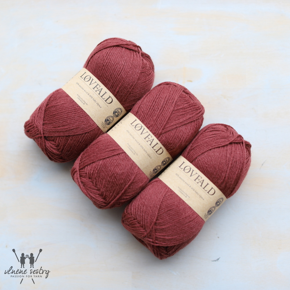 Løvfald - 1432 Dusty Bordeaux