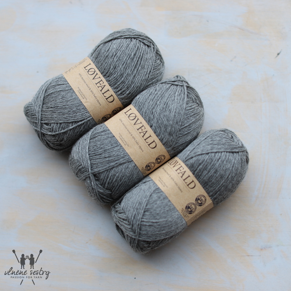 Løvfald - 1406 Light Grey