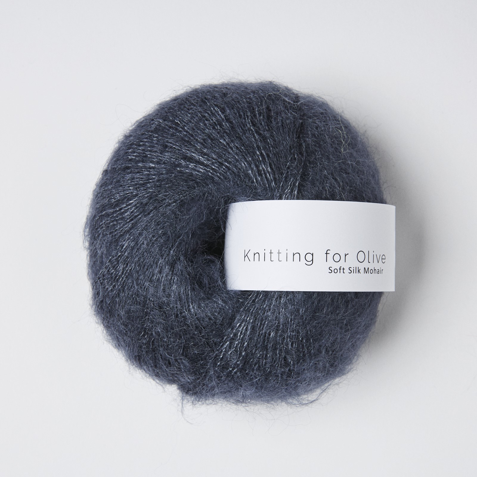 Soft Silk Mohair - Dusty Blue Whale