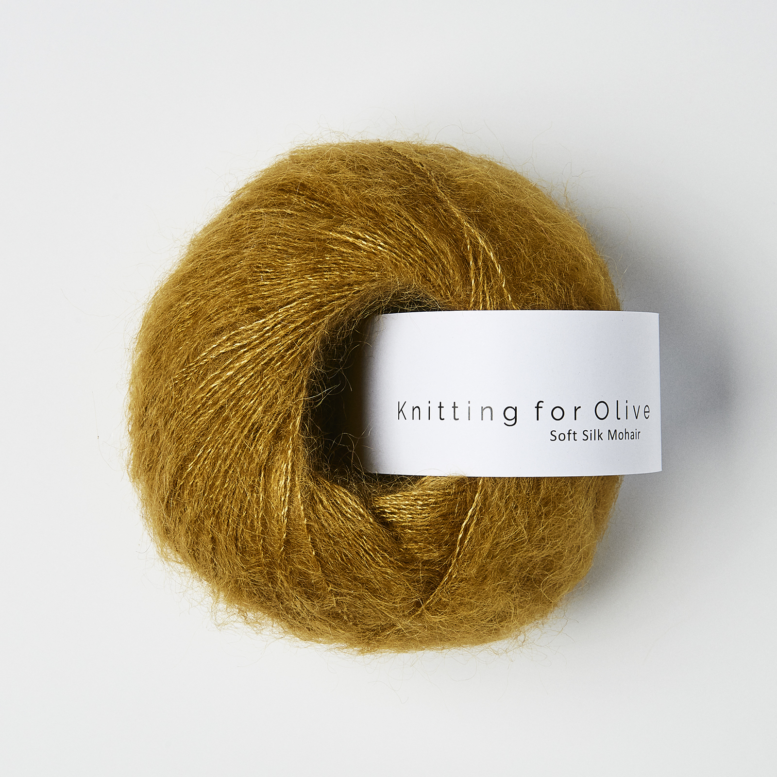 Soft Silk Mohair - Dark Mustard