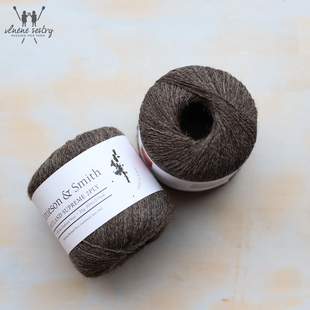 Shetland Supreme 2 Ply - Dark Grey