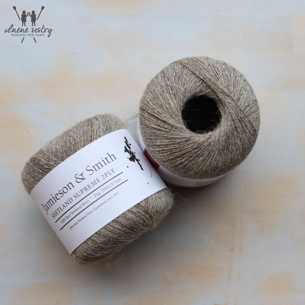 Shetland Supreme 2 Ply - Light Grey
